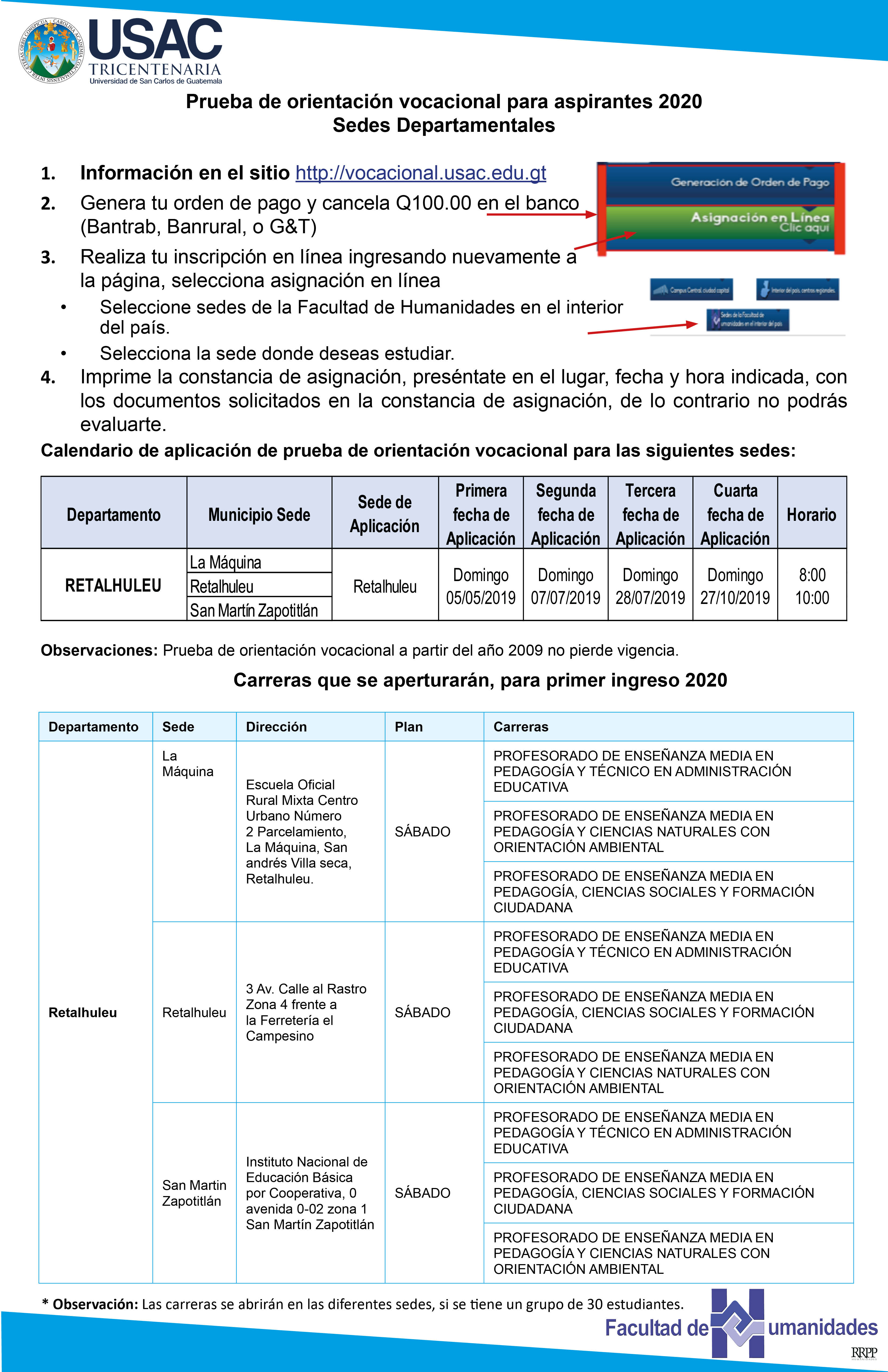 No hay información