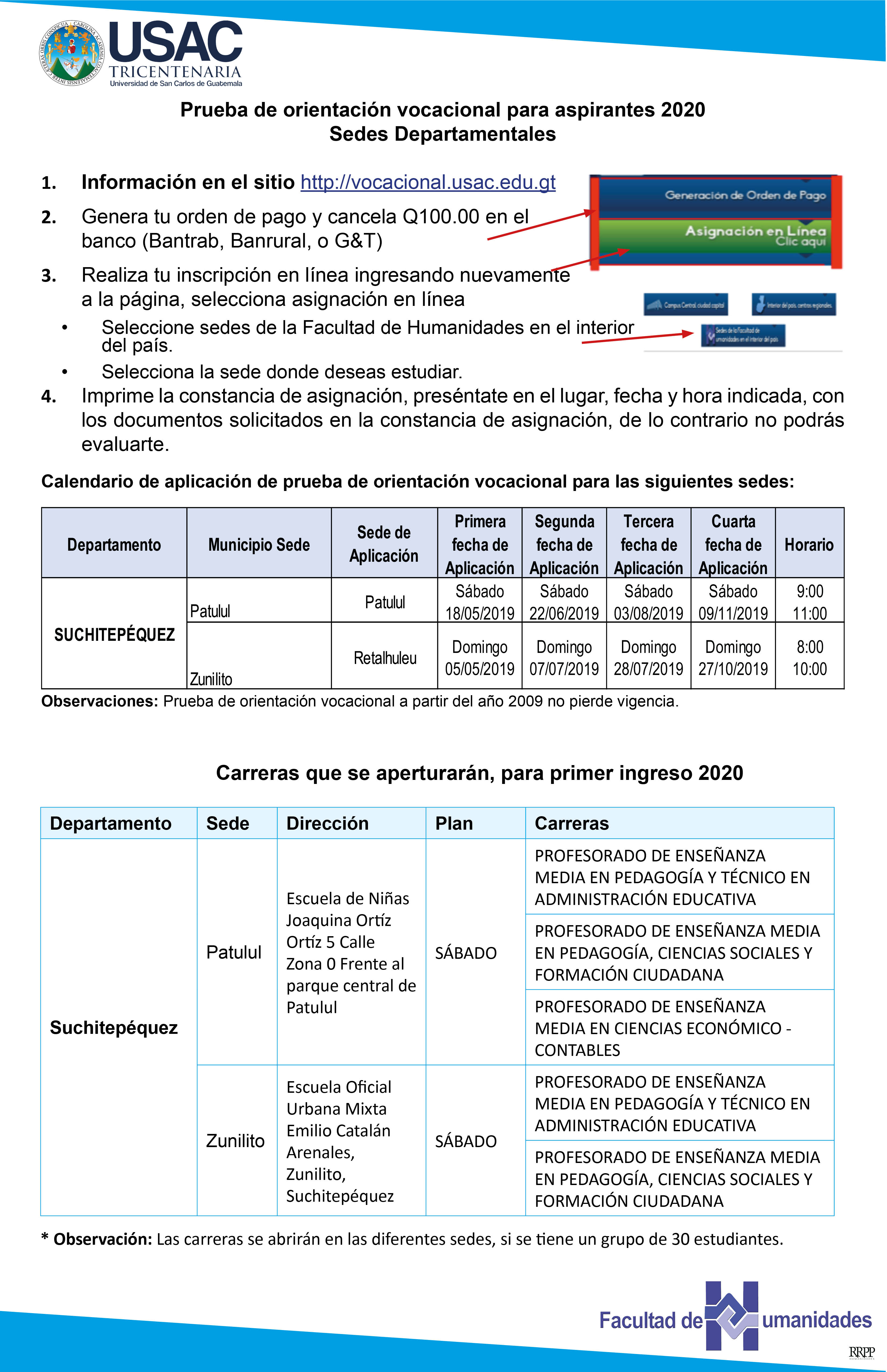 No hay información