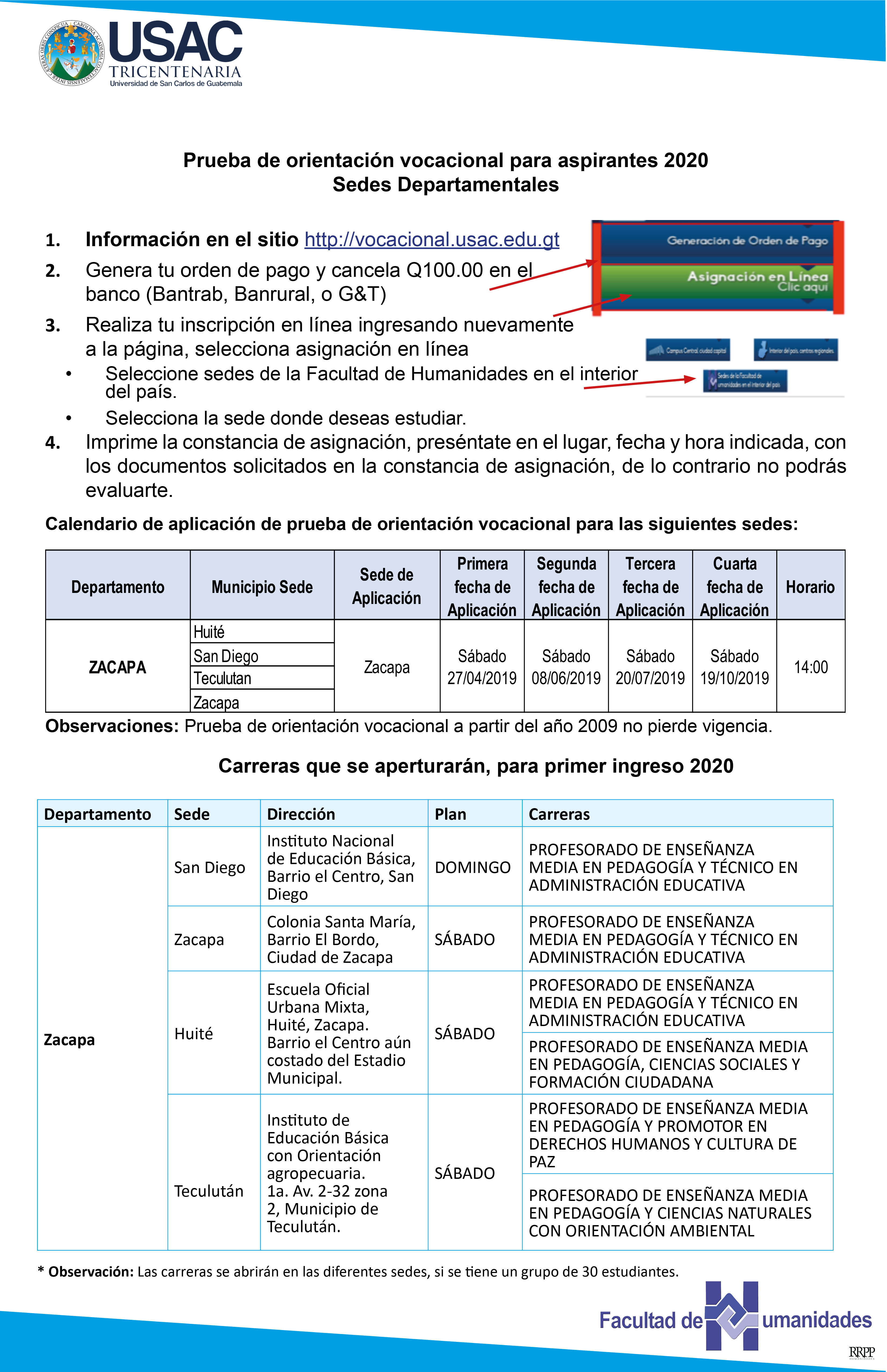 No hay información