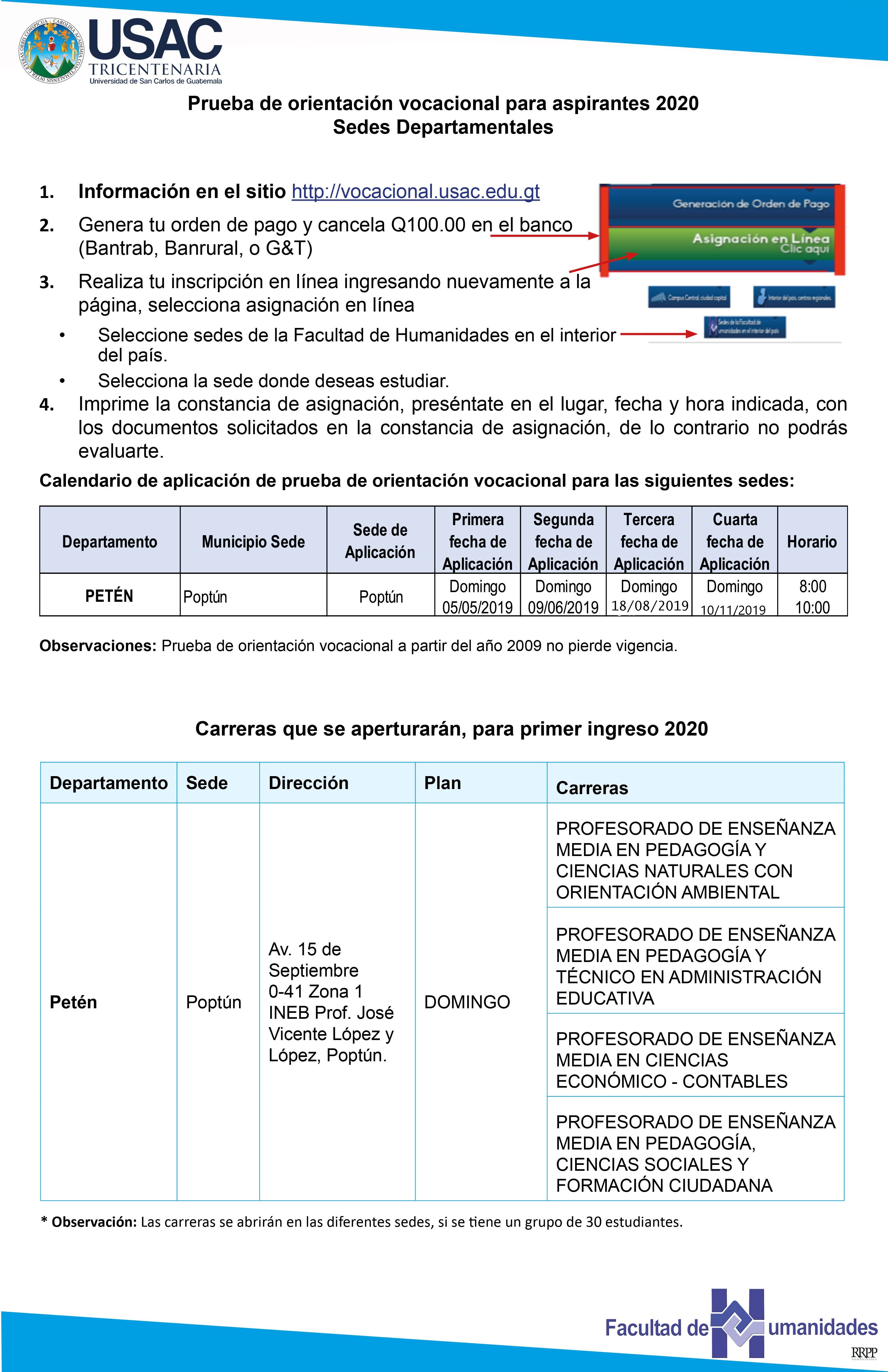 No hay información