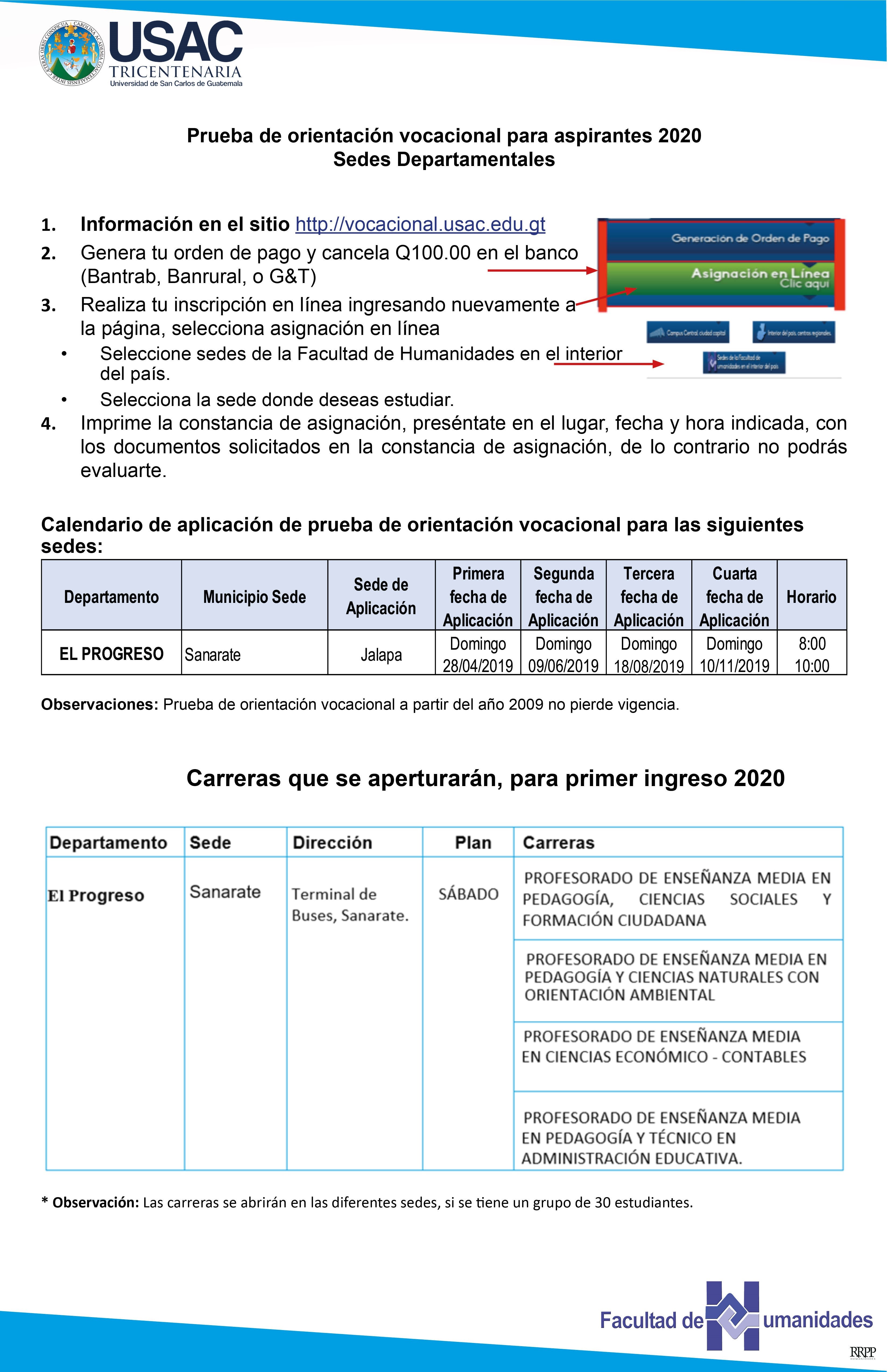 No hay información