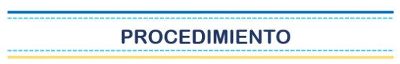 procedimiento