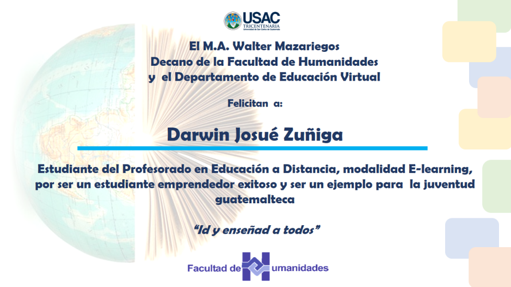 Felicitacion DarwinZuñiga